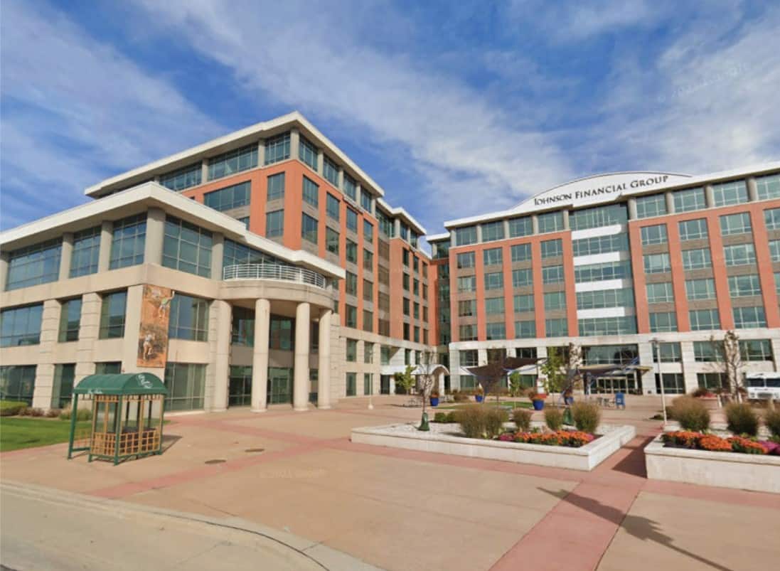 Exterior Shot of the West Madison Private Office & Coworking Space, 525 Junction Road, Madison, WI