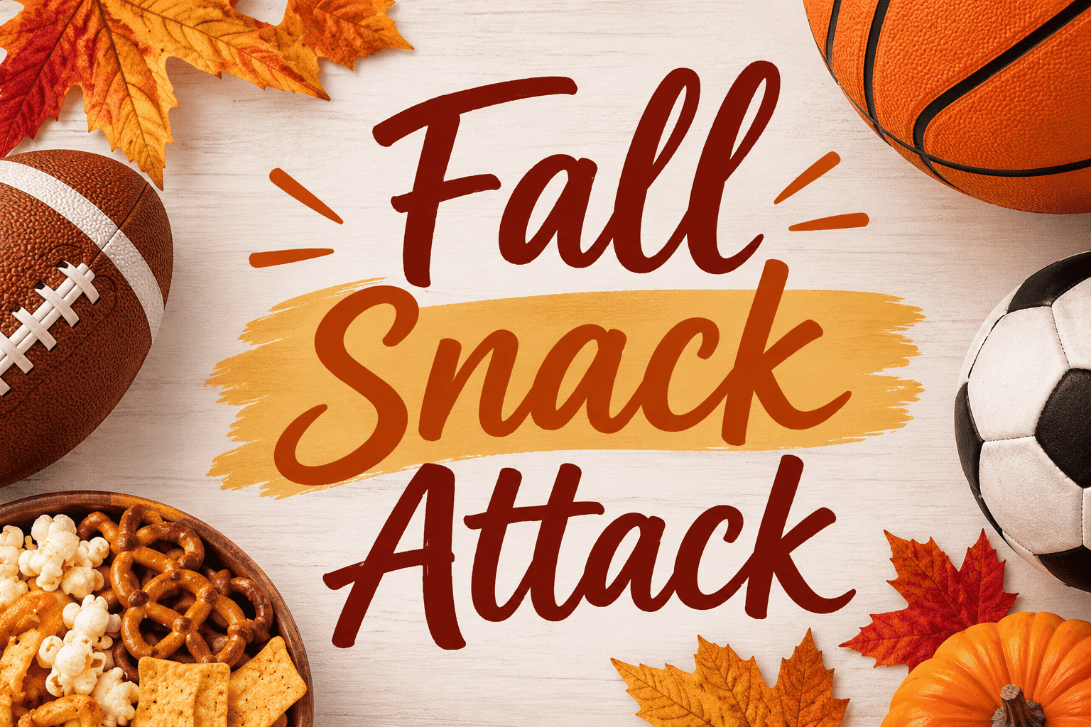 Fall Snack Attack Social