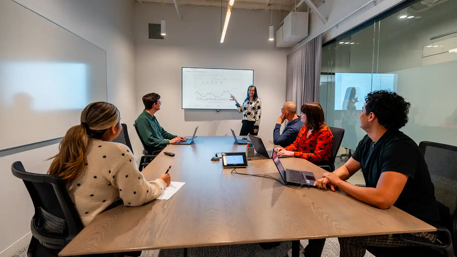 downtown los angeles wilshire coworking meeting